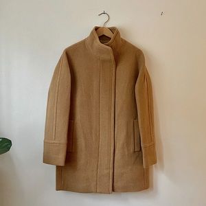 J.Crew NWT Camel Wool Coat